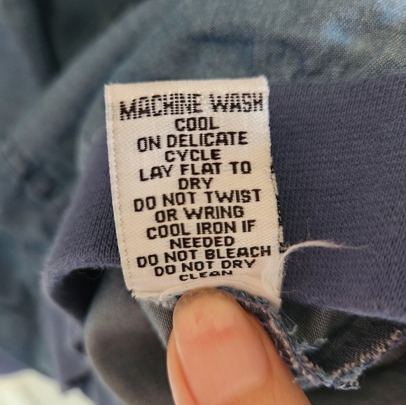 Alison Andrews Bomber Jacket Chambray - Picture 4 of 9